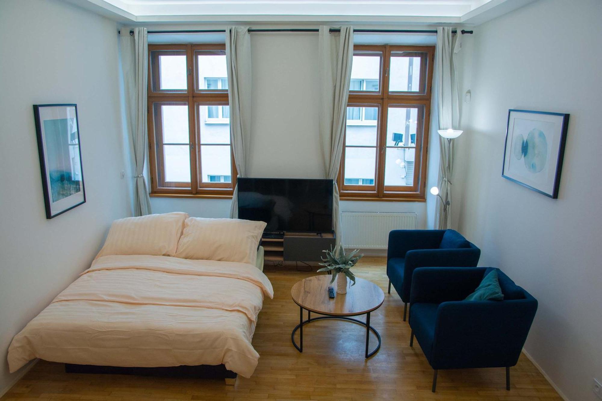 City Centre Apartment With Parking Praga Esterno foto